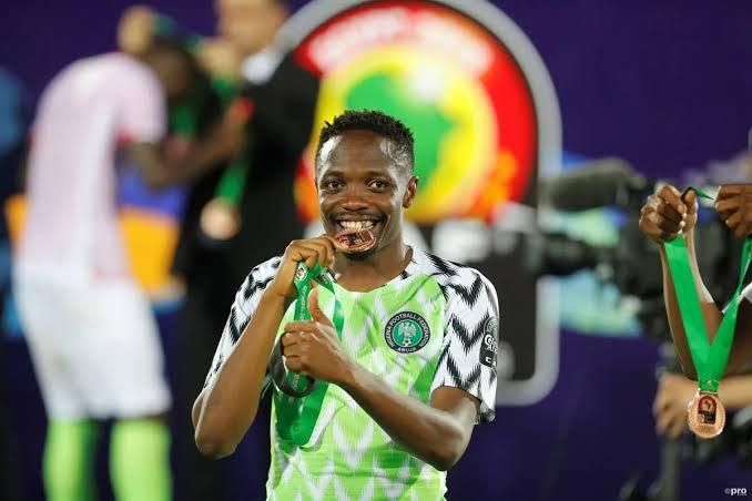 Nigeria Super Eagles captain Ahmed Musa 