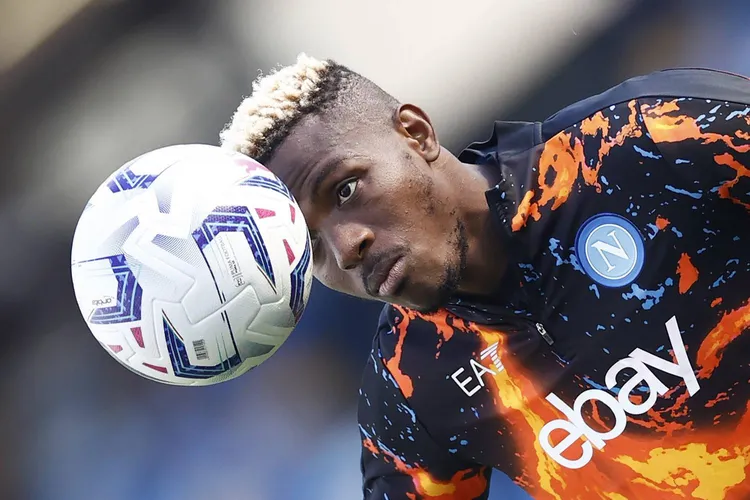 Nigeria and Napoli striker Victor Osimhen.