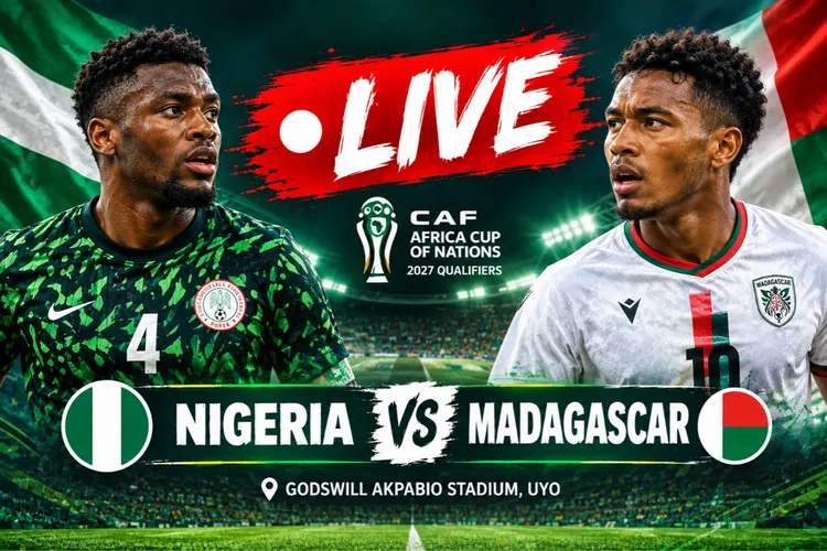 Super Eagles vs Madagascar LIVE – Scores, goals, updates, commentary, AFCON 2027 q results