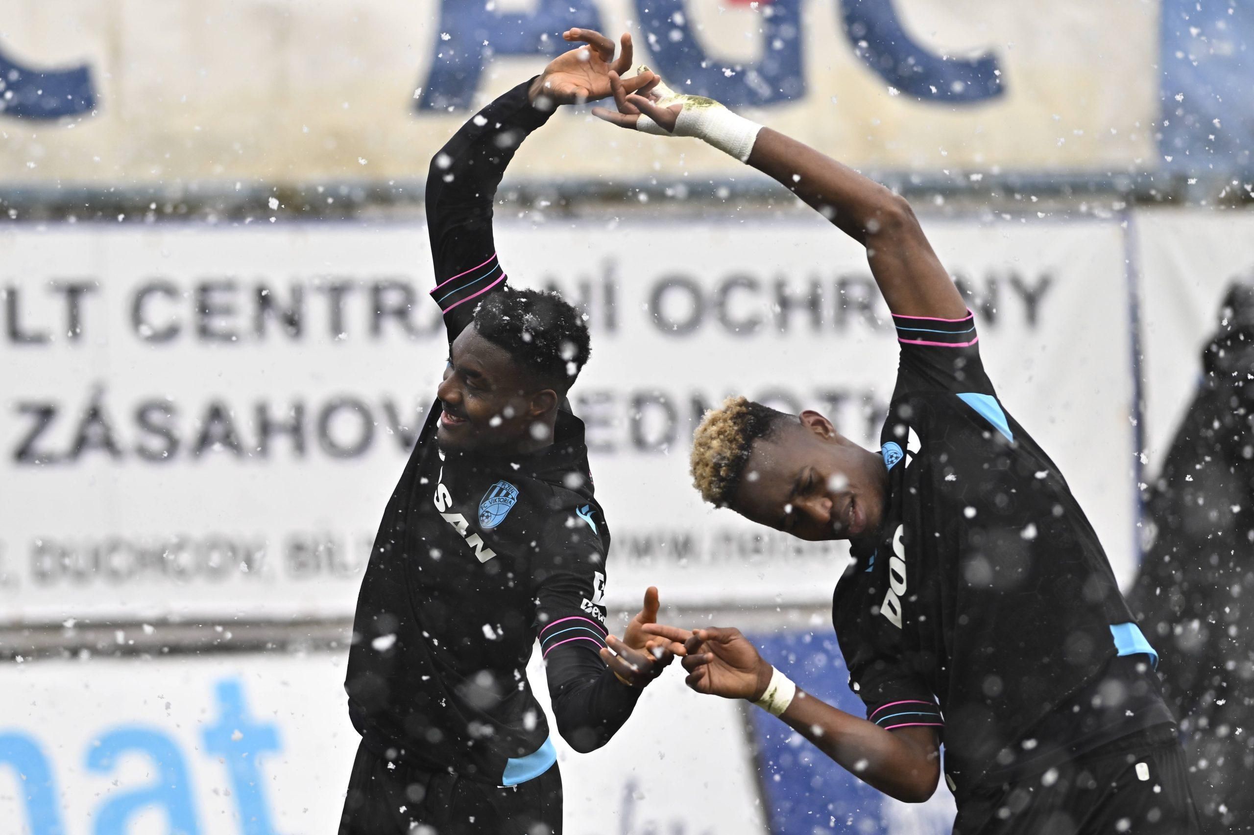 Nigeria and Viktoria Plzen striker Rafiu Durosinmi. Photo by IMAGO