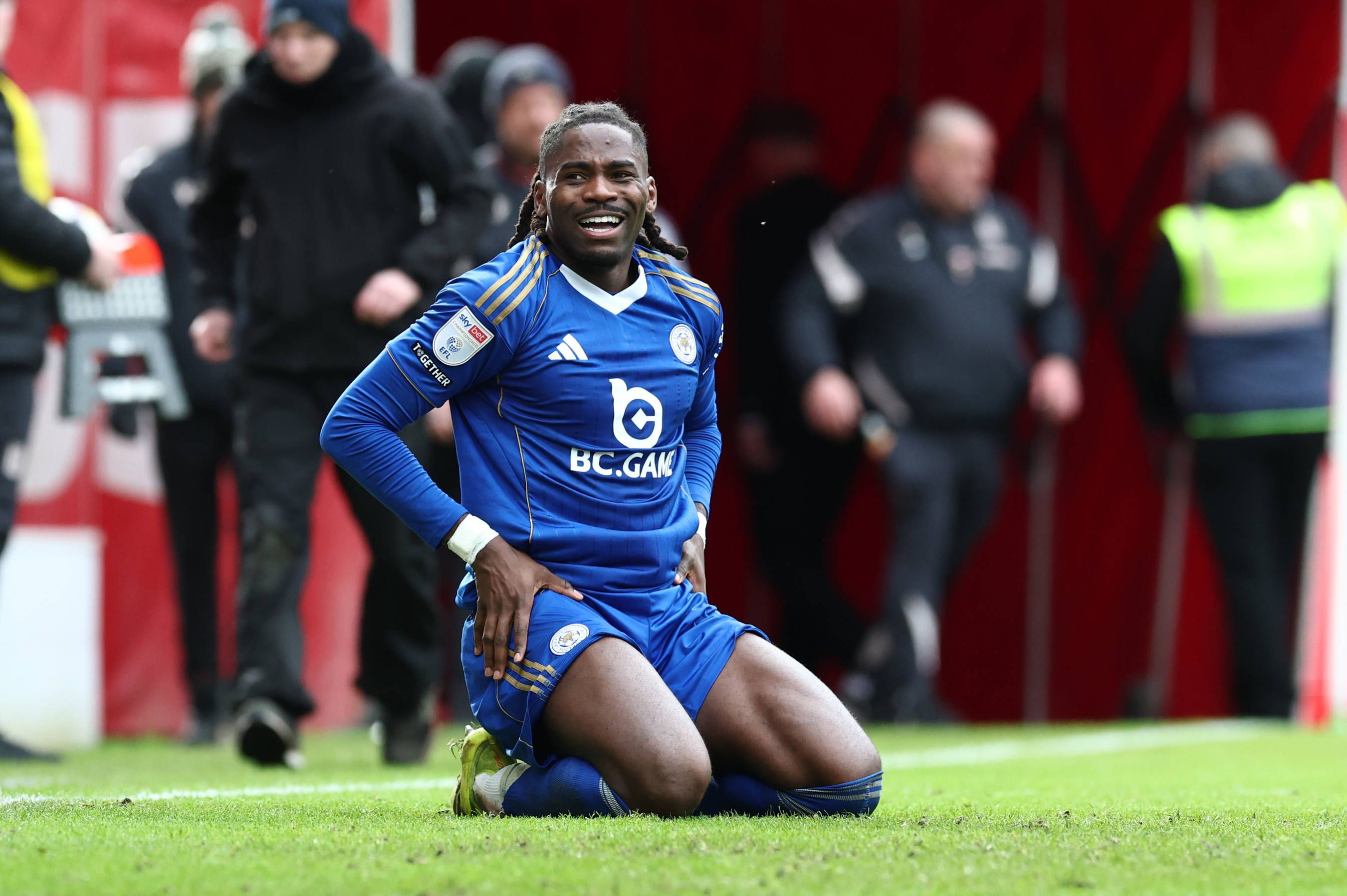 Leicester City defender Caleb Okoli 