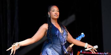 Like Davido at the World Cup, Burna Boy, Tems and Rema take Afrobeats to NBA All-Star Game