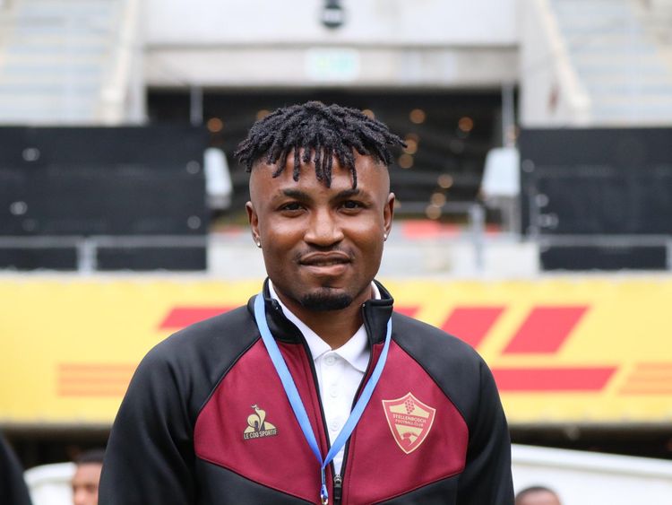 Nigeria Super Eagles hopeful Ibraheem Jabaar 