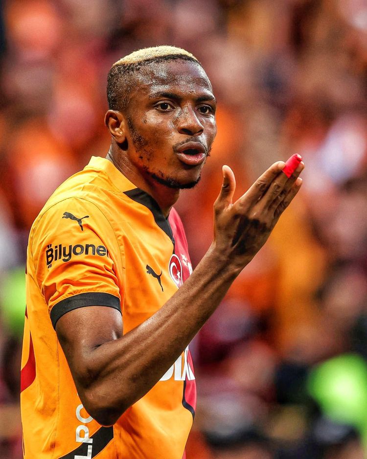 Nigeria Super Eagles and Galatasaray striker Victor Osimhen