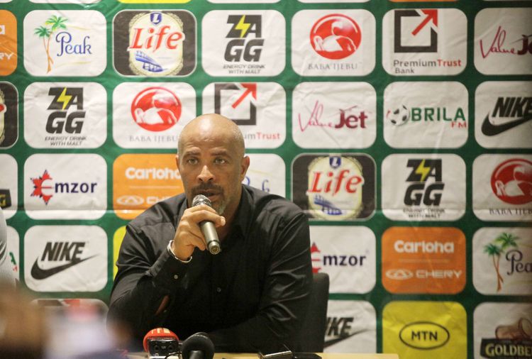 Nigeria Super Eagles coach Eric Chelle 