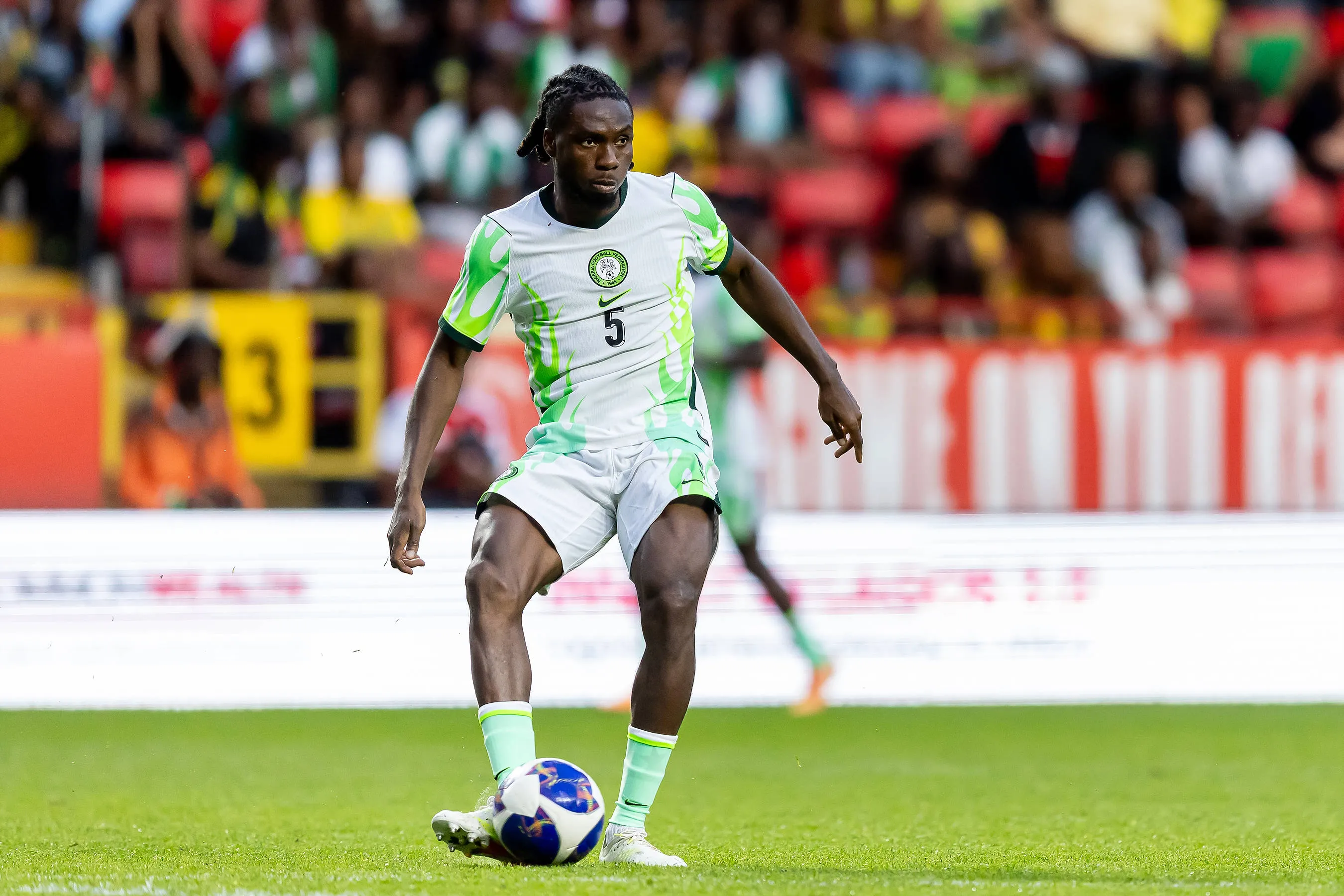Super Eagles defender Igoh Ogbu.