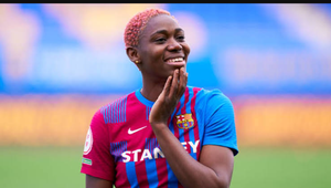 “She deserves this” – Super Falcons’ great showers praise on award-winning Barcelona striker Oshoala