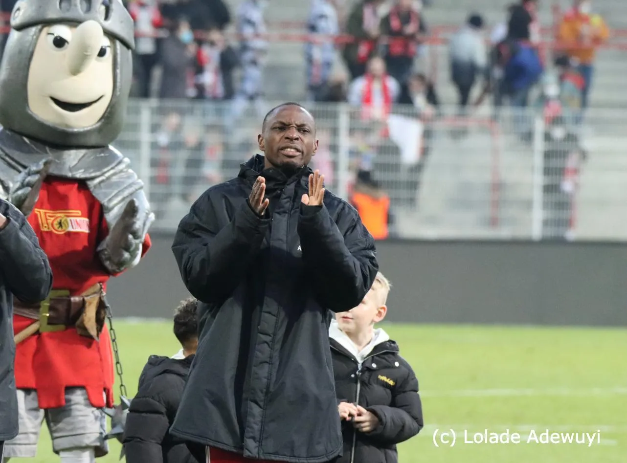 Former Super Eagles striker Anthony Ujah in the colours of FC Union Berlin