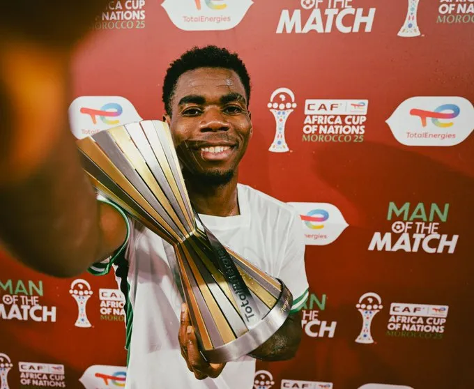 Nigeria Super Eagles star Raphael Onyedika