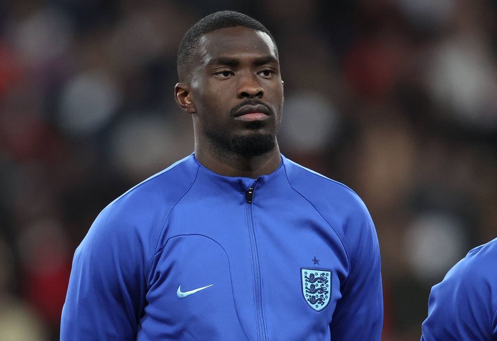 Fikayo Tomori before the UEFA EURO 2024 European qualifier match between England and Malta 
