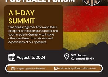 Afro Football Forum to unite African football professionals in Berlin