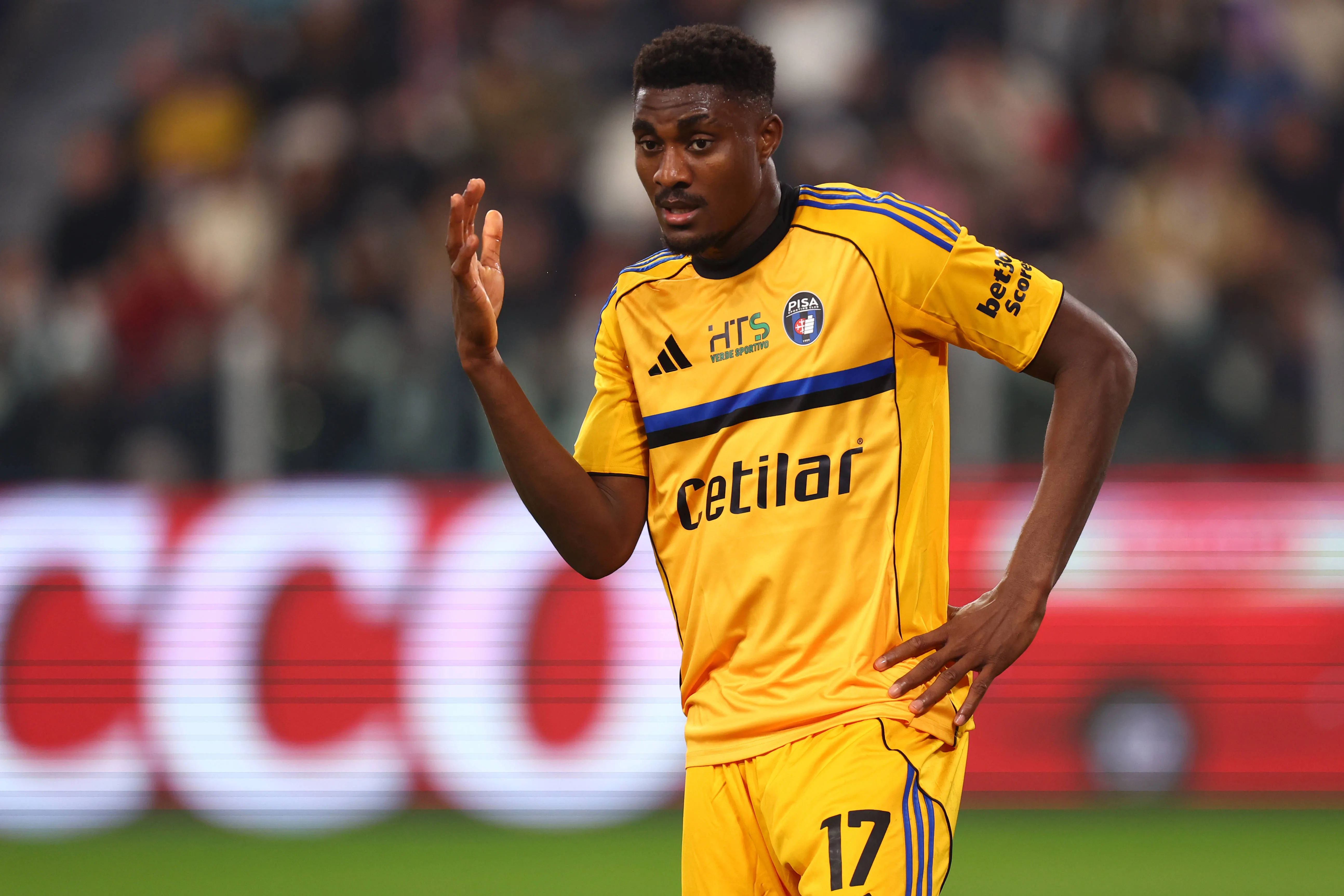 Pisa star Rafiu Durosinmi