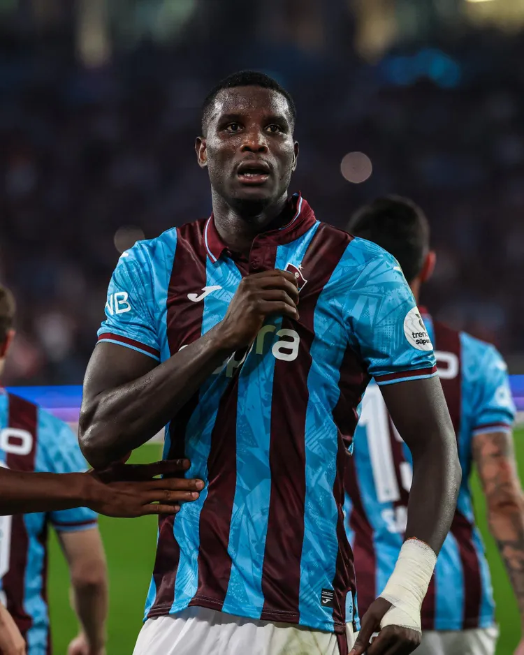 Nigeria and Trabzonspor striker Paul Onuachu 