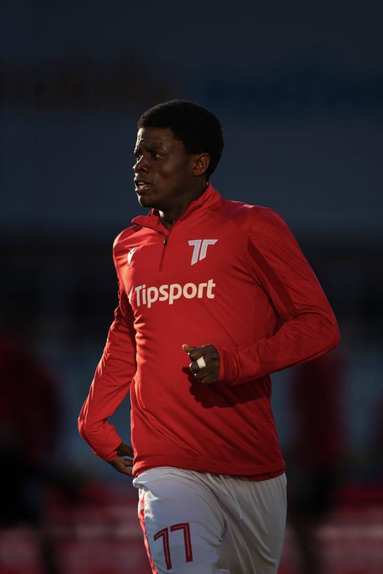 Nigeria’s Sani Suleiman. 