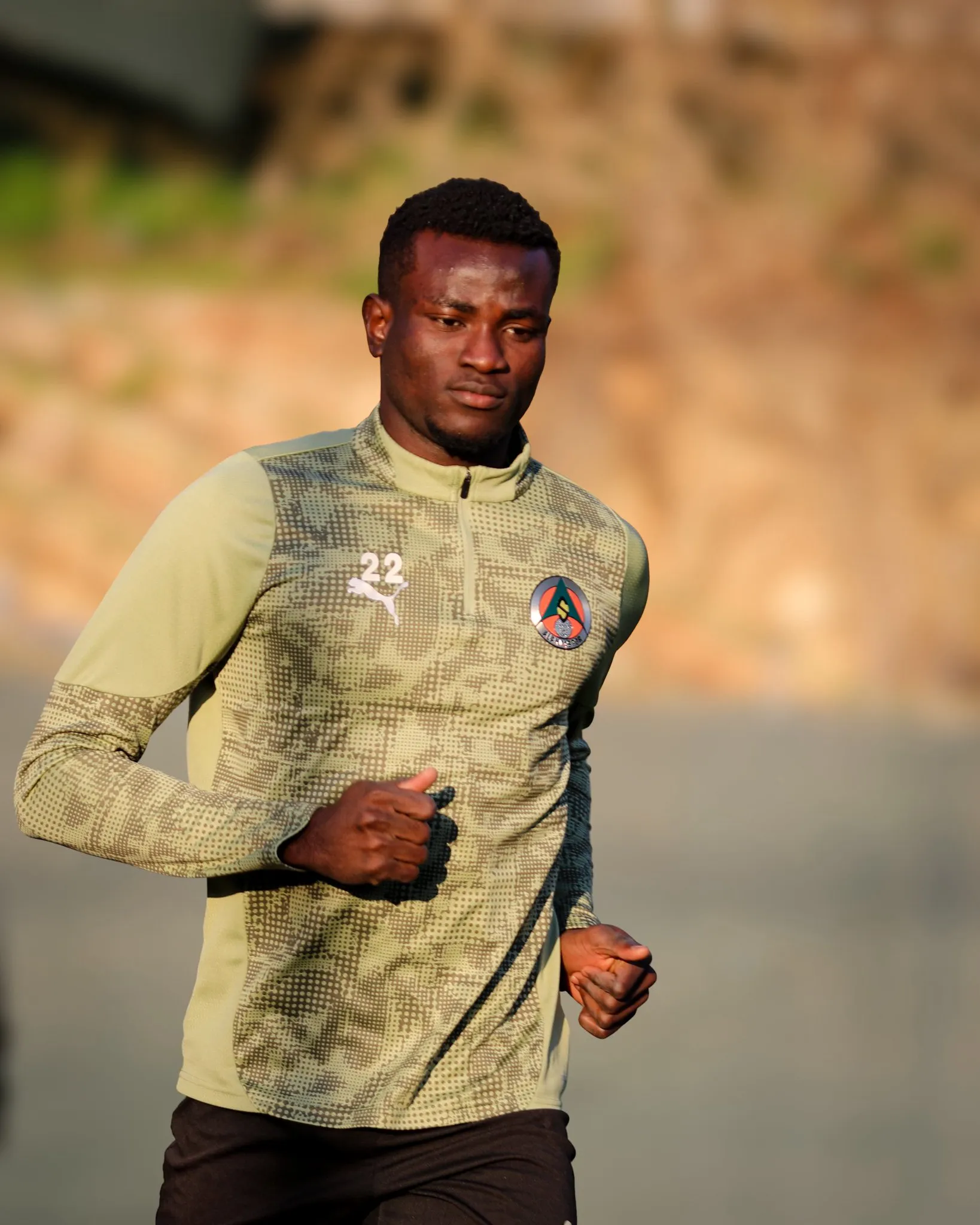 Nigerian striker Uchenna Ogundu