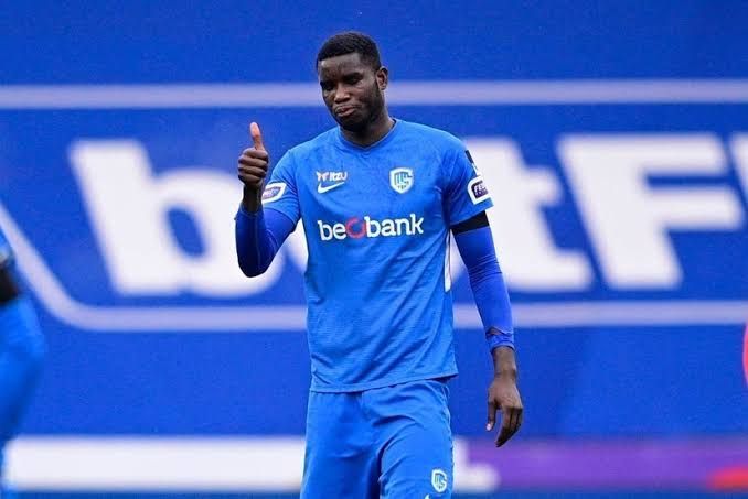 Genk coach provides update on Onuachu’s situation