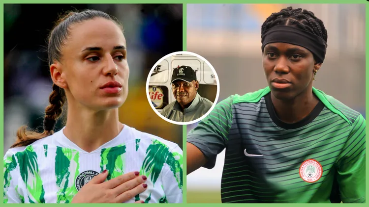 Super Falcons: Coach Eguavoen responds to Oshoala, Plumptre absence