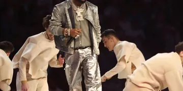 Like Davido at the World Cup, Burna Boy, Tems and Rema take Afrobeats to NBA All-Star Game