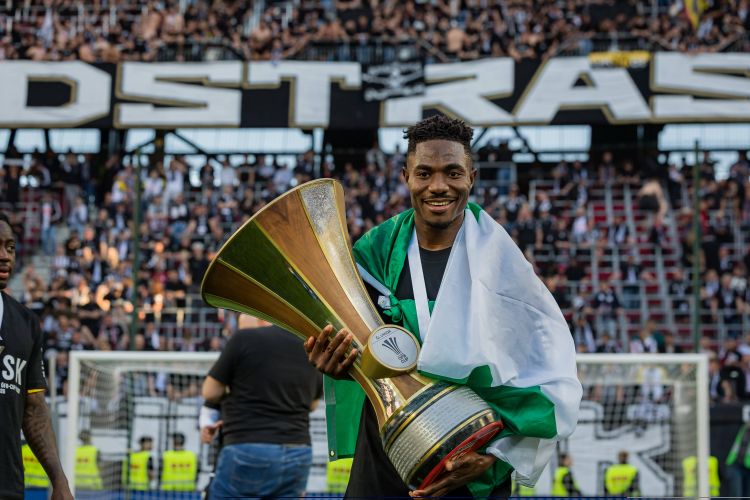 Moses Usor boosts Super Eagles chances, inspires LASK to historic Austrian Cup win