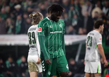 Watch: Victor Boniface gets into trouble with German police