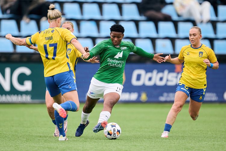 Nigeria and Fortuna Hjørring star Joy Omewa