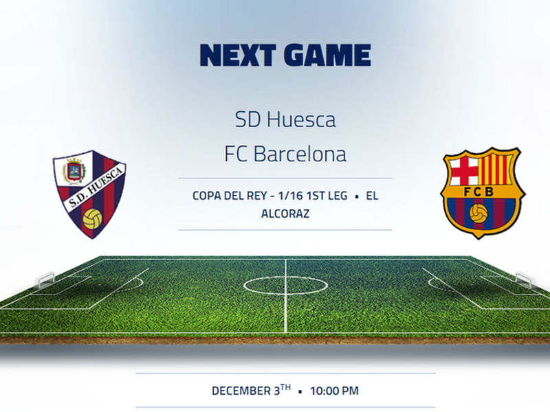 Huesca vs Barcelona
