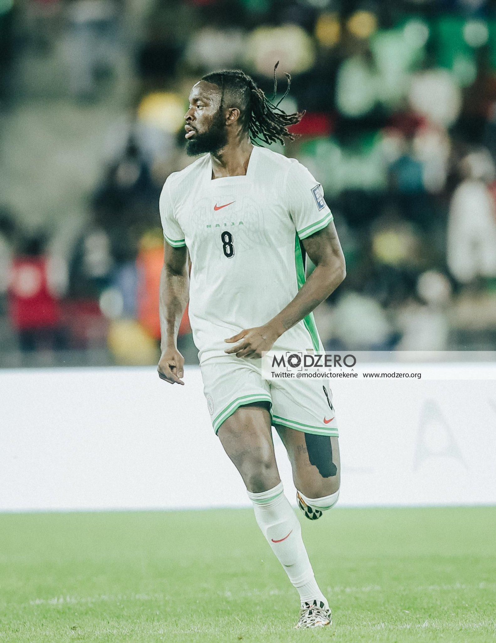 Tolu Arokodare in action for Nigeria