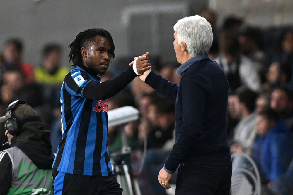 Ademola Lookman and Gian Pero Gasperini (Photo credit: Imago)