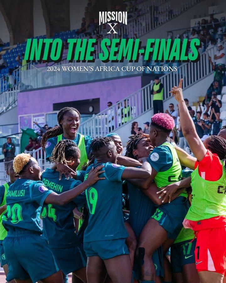Nigeria qualify for semis