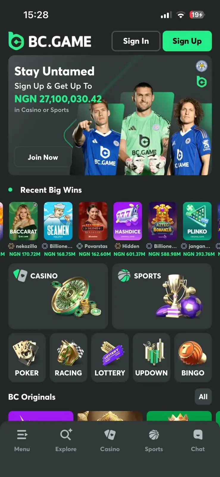 BC Game App for Android & iOS 2026
