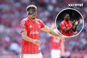 Awoniyi missing, Ola Aina rated high as Nottingham Forest seal UEL semi-final spot.