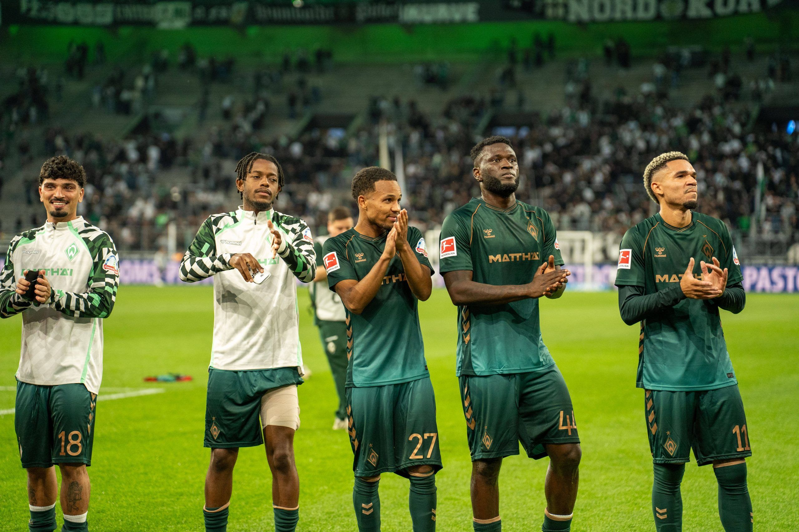 Werder Bremen stars Victor Boniface and Felix Agu
