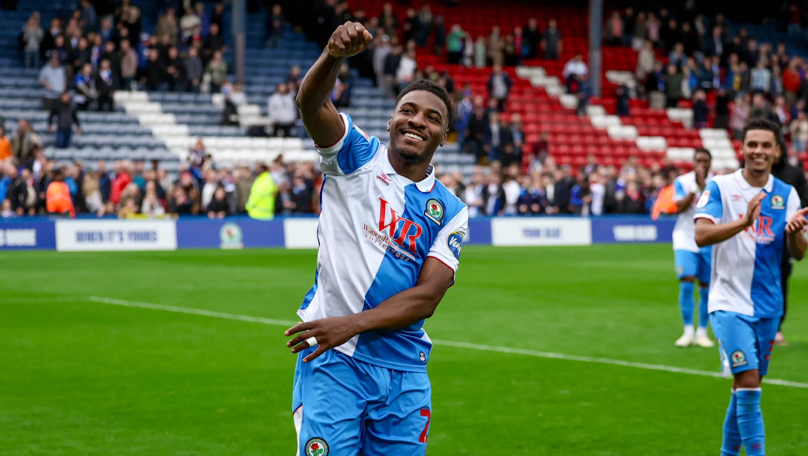 Blackburn Rovers forward Oladapo Afolayan