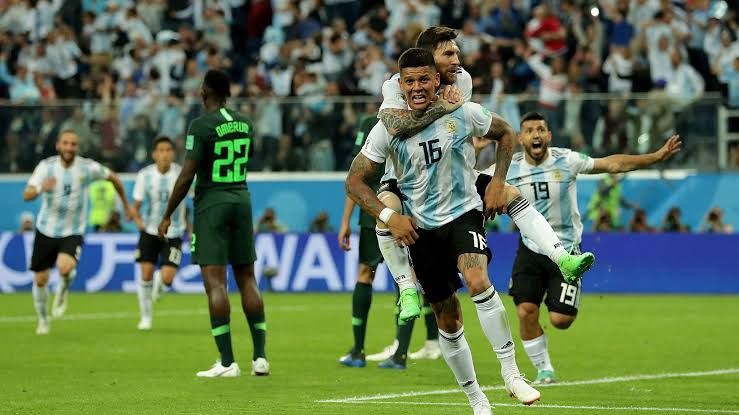 “They’d have killed us” – Rojo reveals how his goal vs Nigeria saved Argentina WC embarrassment