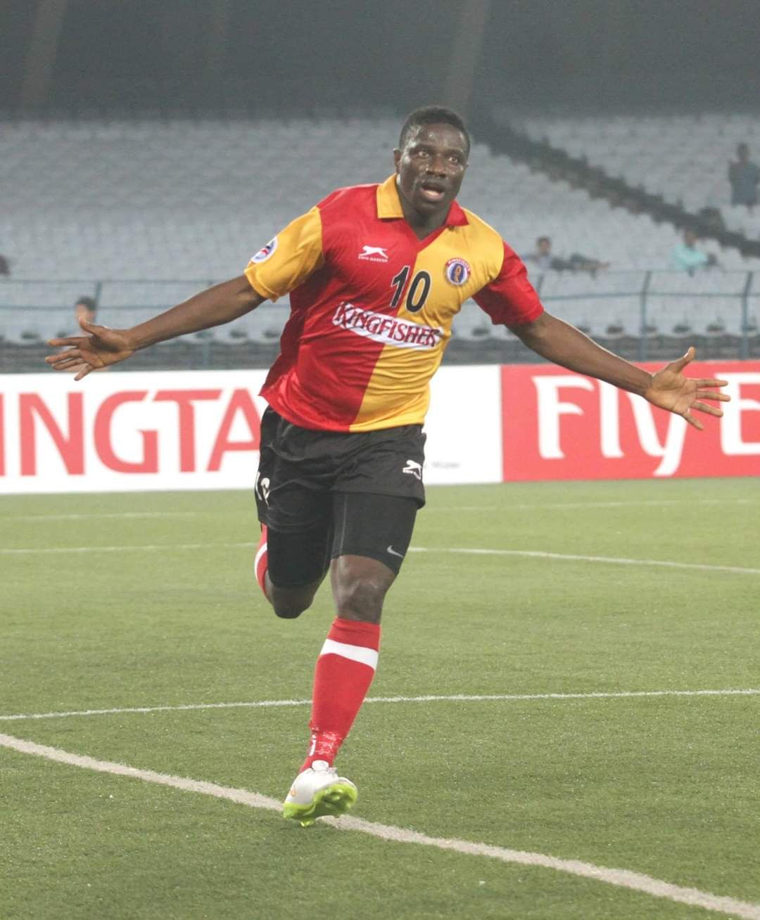 Nigeria and India League legend Ranti Martins. Photo Credit X 