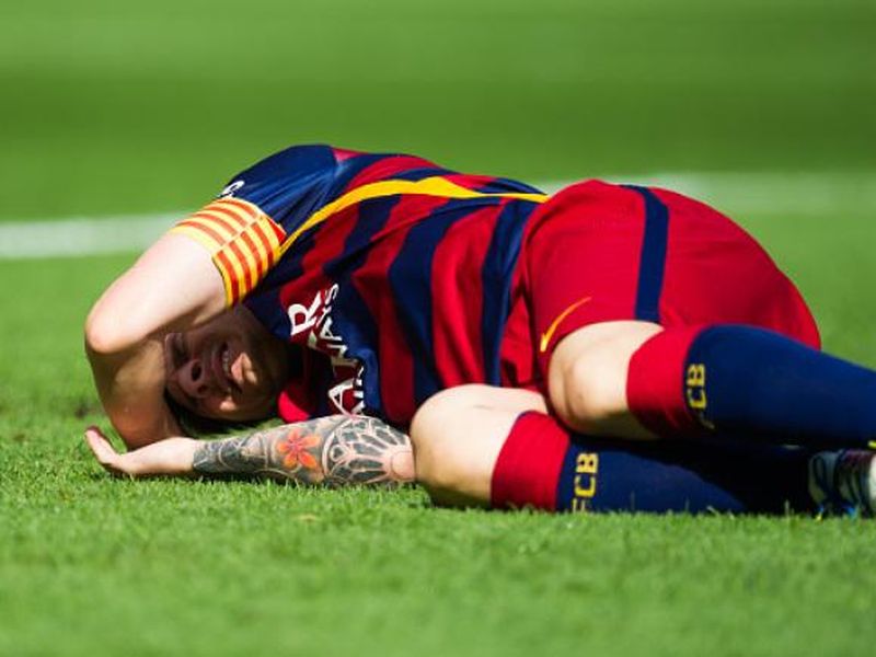 Messi Injured For 8 Weeks