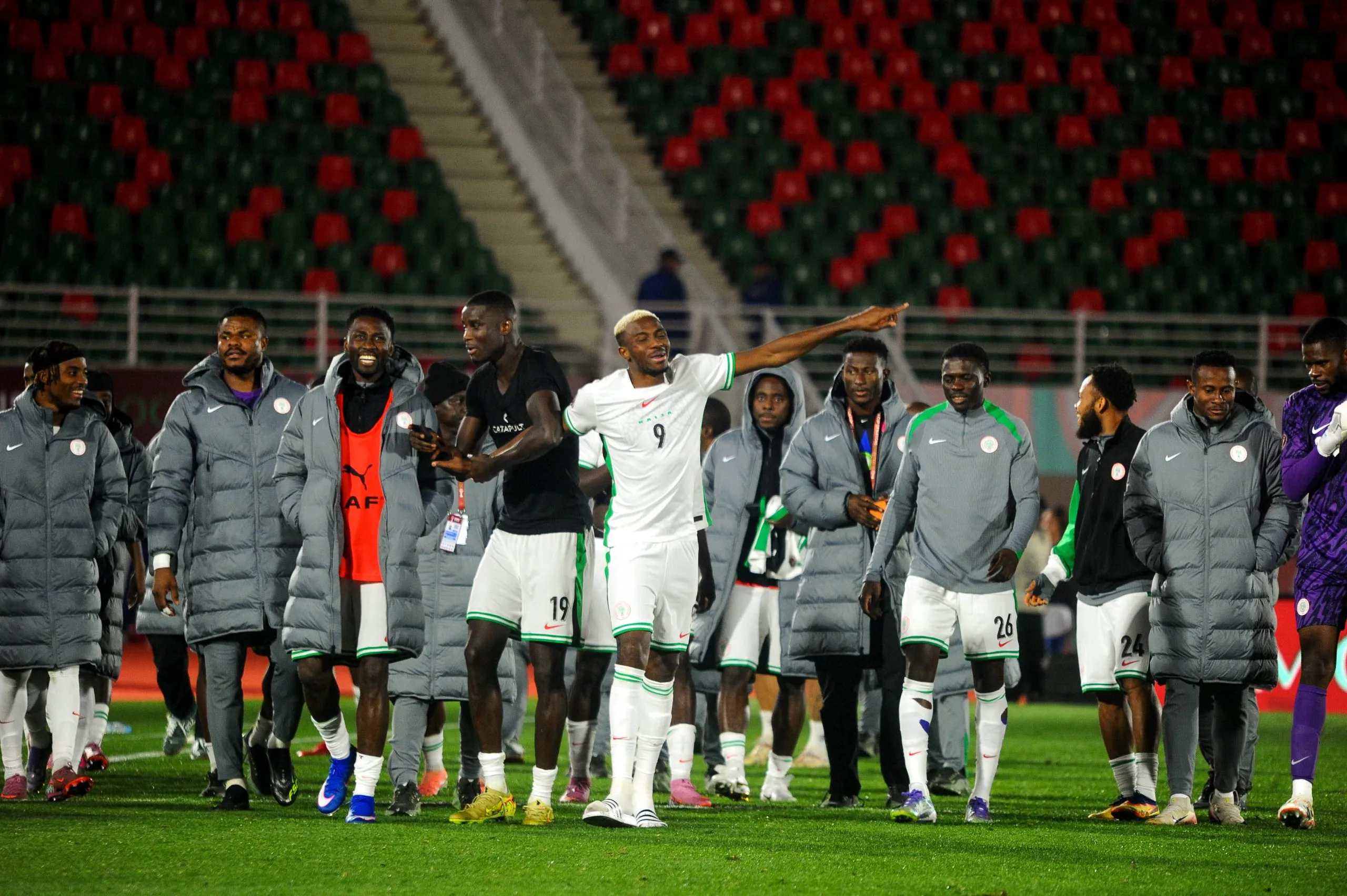 Francis Uzoho, Paul Onuachu, Ryan Alebiosu, Calvin Bassey, Raphael Onyedika, Victor Osimhen,Moses Simon, Igoh Ogbu, Samuel Chukwueze, Bruno Onyemaechi
