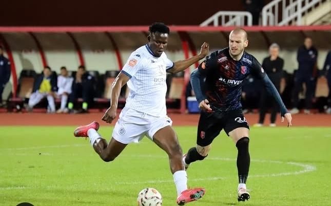 Nigeria and Dinamo City star Mandela Itodo.