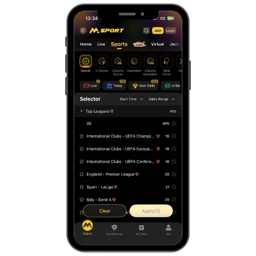 Best betting app in Nigeria - Msport