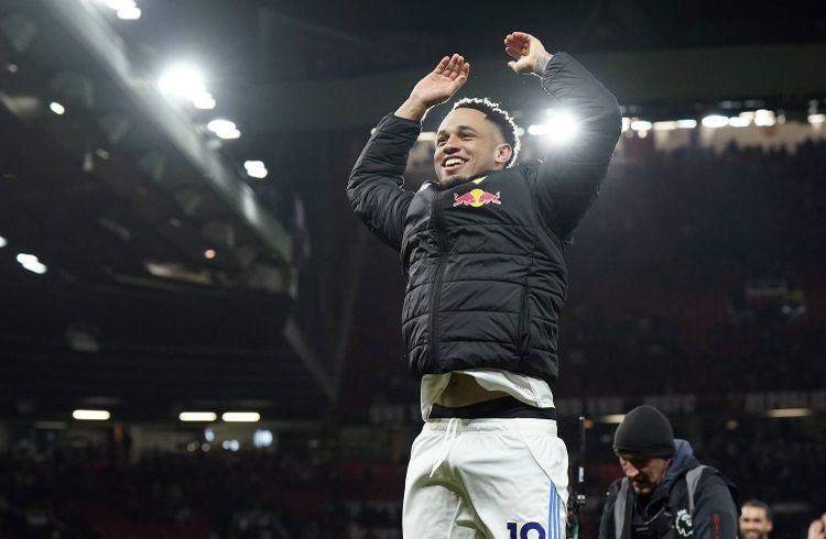 ‘Look Mommy’ – Swiss star with Nigerian roots taunts Manchester United after Old Trafford brace