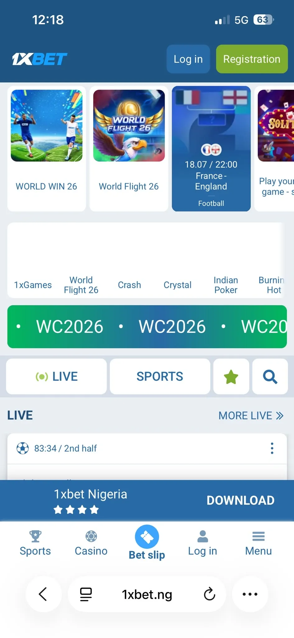 1xBet App Nigeria: Download on Android & iOS (2026)