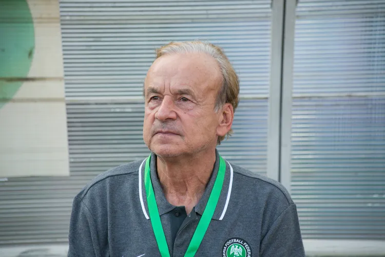 Former Super Eagles coach Gernot Rohr 