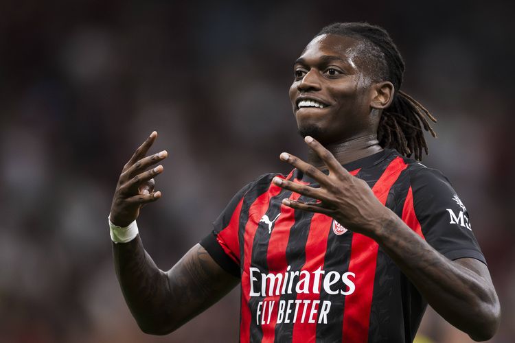 Portugal and AC Milan forward Rafael Leão 