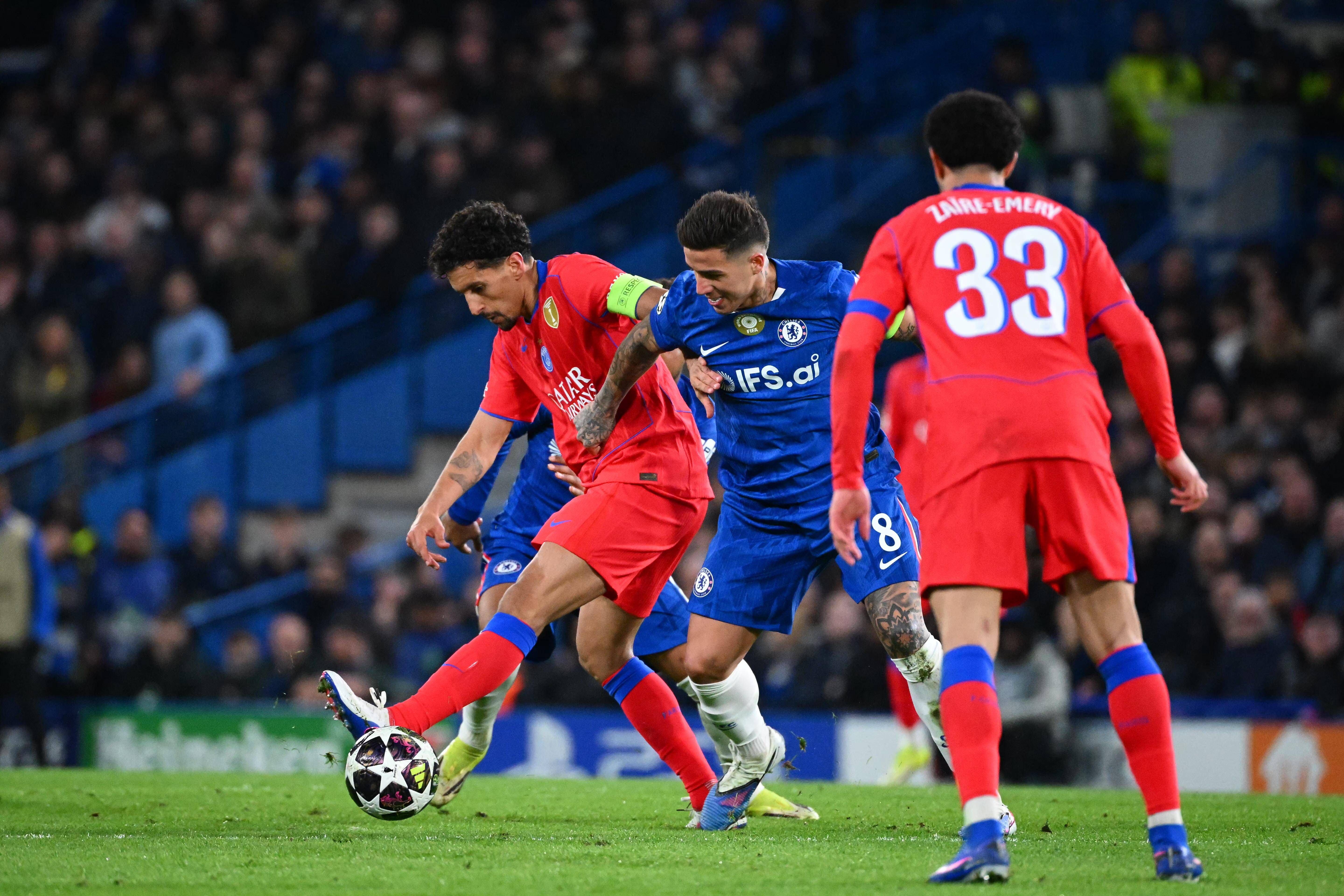 Paris Saint-Germain, PSG vs Chelsea