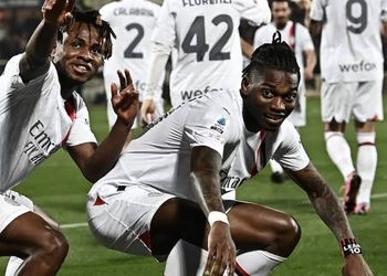 Watch: “Money on my mind”- Rafael Leao and Chukwueze vibe to Asake’s song after big win over Real Madrid