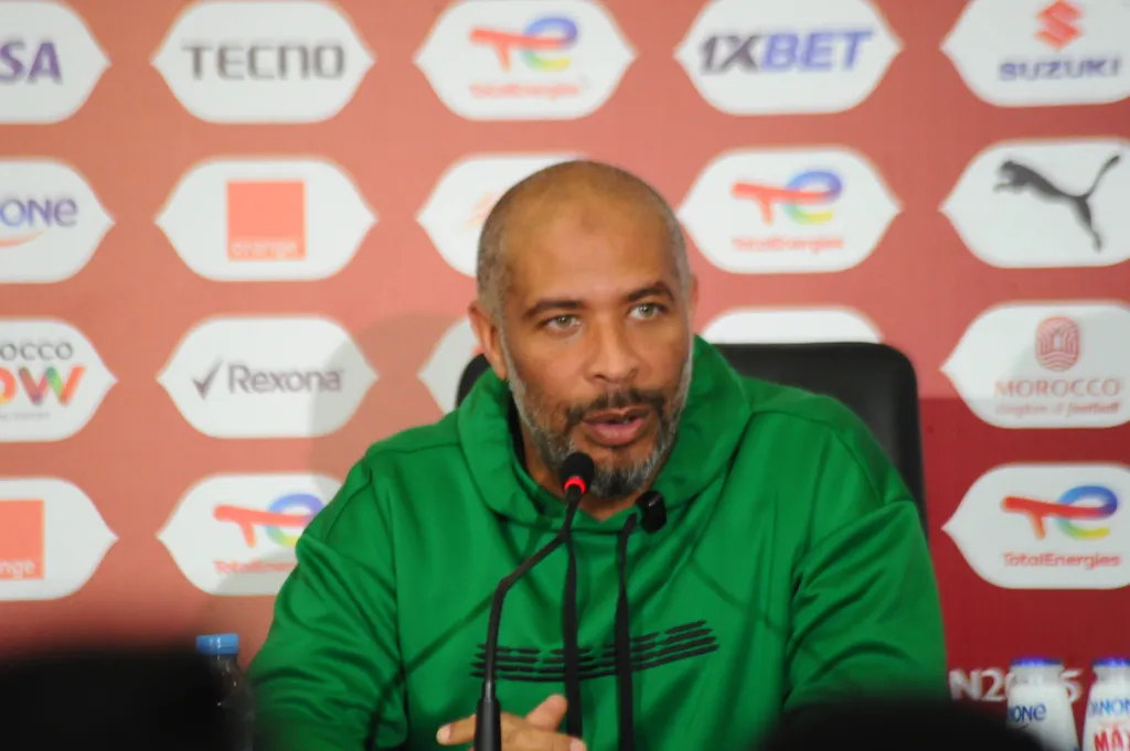 Super Eagles head coach Eric Chelle