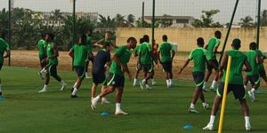 WATCH: Super Eagles train in Kigali ahead of Nigeria’s clash with Rwanda’s Wasps