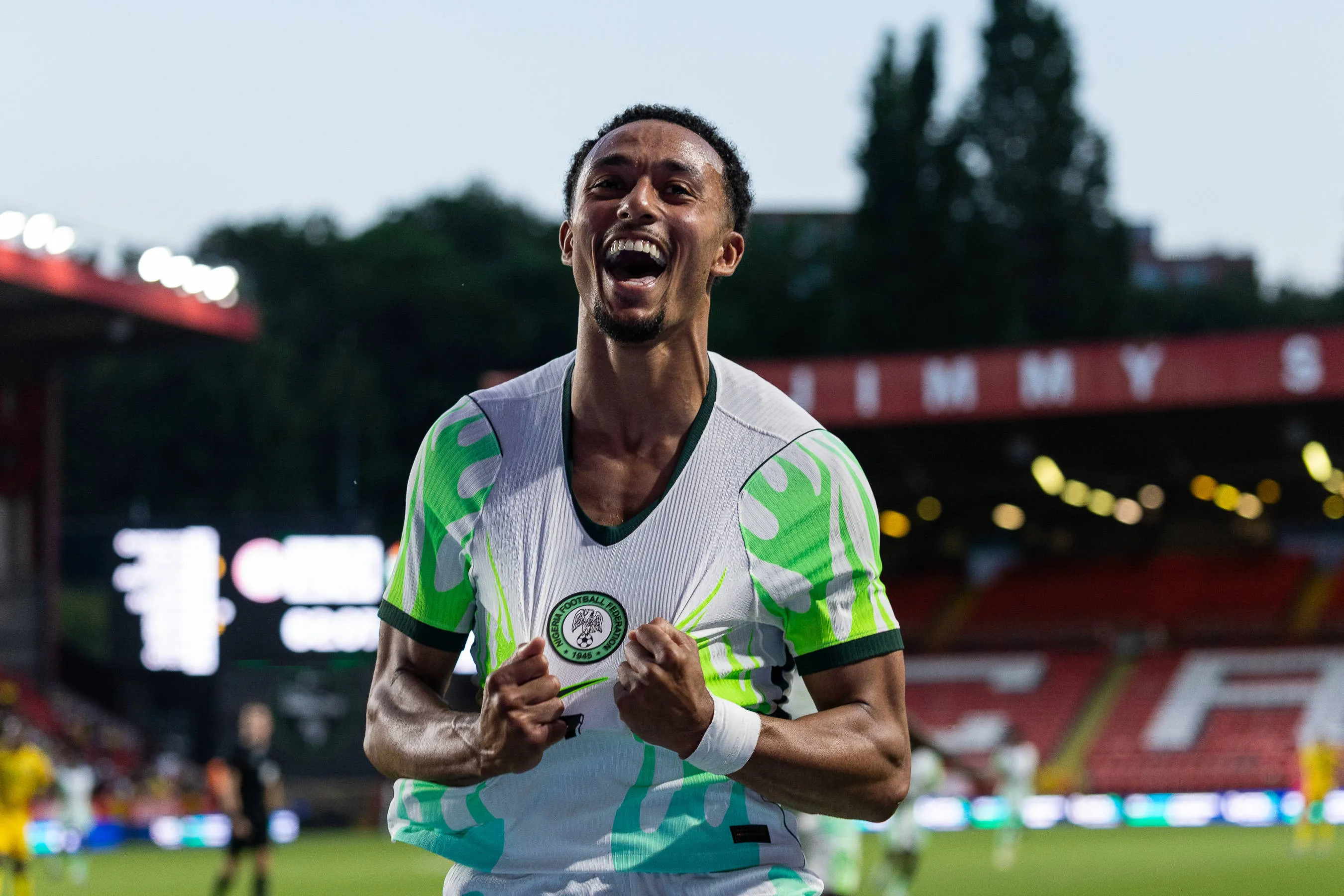 Nigerian forward Femi Azeez