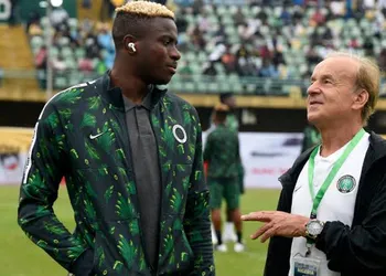 Bafana coach Broos reacts to 2026 FIFA W’Cup preliminary draw, sends strong message to Super Eagles and others