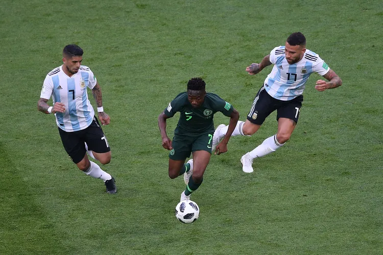 Nigeria Super Eagles captain Ahmed Musa. 